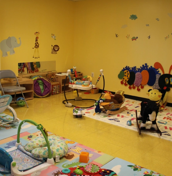 room with toys at Inspirica